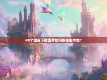 49个图库下载图片如何保存到本地？