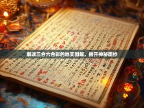 解读三合六合彩的地支图解，揭开神秘面纱