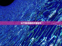 以下是详细的步骤指引