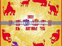 2023年香港十二生肖幸运号码表图解