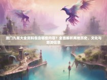 澳门九龙大全资料包含哪些内容？全面解析两地历史、文化与旅游信息