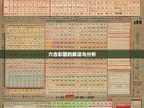六合彩图的解读与分析