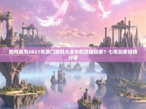 如何成为2021年澳门资料大全中的顶级玩家？七年玩家经验分享