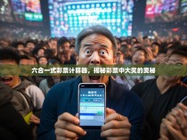 六合一式彩票计算器，揭秘彩票中大奖的奥秘