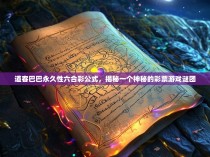 道客巴巴永久性六合彩公式，揭秘一个神秘的彩票游戏谜团