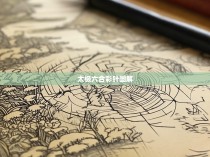 太极六合彩针图解