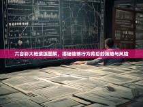 六合彩大枪演练图解，揭秘赌博行为背后的策略与风险