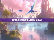 澳门马网站资料查询入口网址是什么？