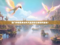 澳门中特免费资料大全历史记录如何查询？