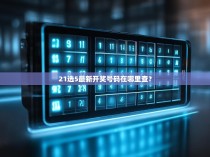 21选5最新开奖号码在哪里查？