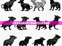 12生肖黑白图高清下载哪里可以免费获取？