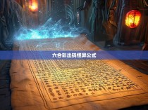 六合彩出码怪异公式，探索神秘的中国彩票出码法则
