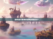 如何进行简单的资料封面设计？