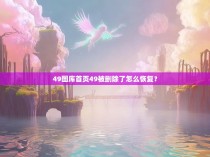 49图库首页49被删除了怎么恢复？