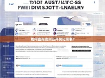 如何查询澳洲五开奖记录表？