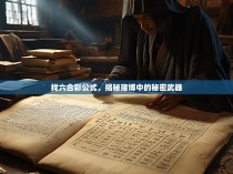 找六合彩公式，揭秘赌博中的秘密武器
