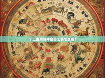 十二生肖刑冲合总汇表怎么看？