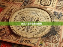 三合六合彩取象法图解