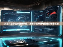 顶级六合彩庄家统计软件，揭秘彩票分析与管理的秘密武器