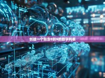 创建一个包含0到9的数字列表