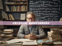 计算六合彩公式，揭秘概率与策略的结合