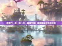 老澳门一肖一码一中一肖准不准？真相揭秘与风险提醒