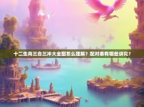 十二生肖三合三冲大全图怎么理解?配对表有哪些讲究?