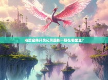 港澳宝典开奖记录最新一期在哪里查？