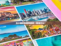 白小姐彩色图库最新一期是什么？