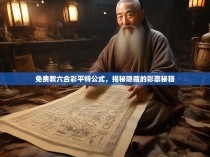 免费教六合彩平特公式，揭秘隐藏的彩票秘籍