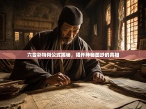 六合彩特肖公式揭秘，揭开神秘面纱的真相