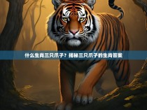 什么生肖三只爪子?揭秘三只爪子的生肖答案