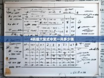 4码组六复式中奖一共多少钱