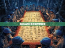 揭秘六合彩规律高手的秘密
