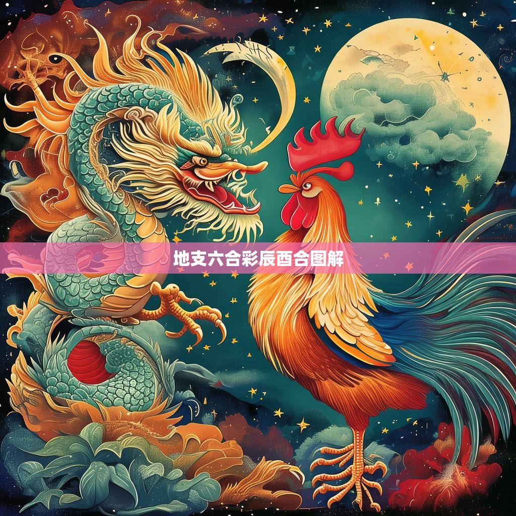 地支六合彩，辰酉合图解