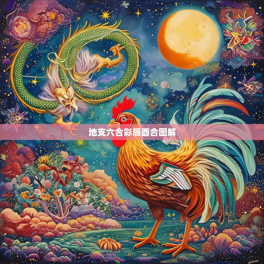 地支六合彩，辰酉合图解