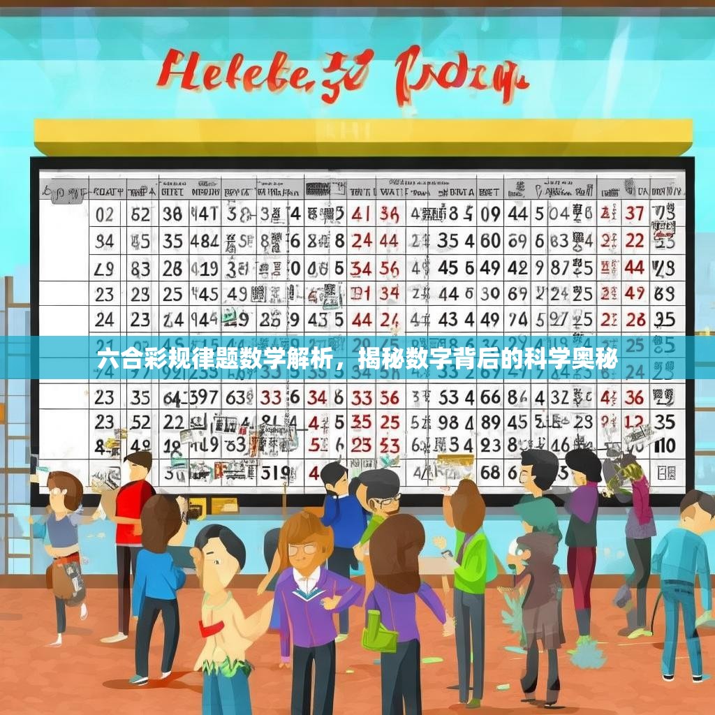 六合彩规律题数学解析，揭秘数字背后的科学奥秘