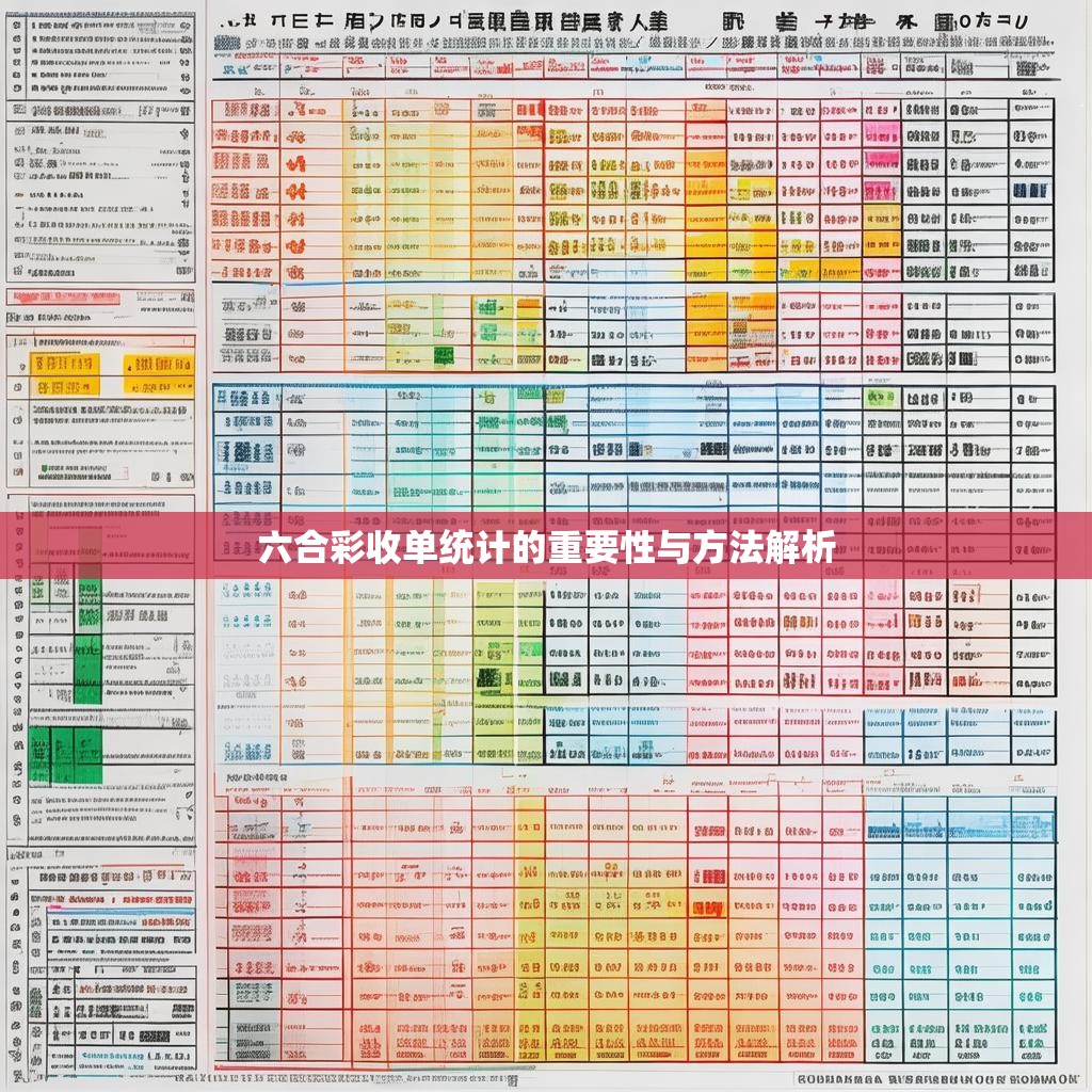 六合彩收单统计的重要性与方法解析