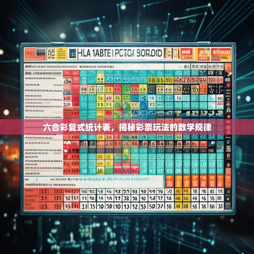 六合彩复式统计表，揭秘彩票玩法的数学规律