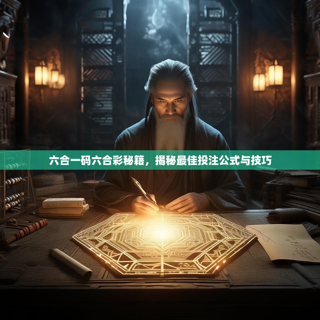 六合一码六合彩秘籍，揭秘最佳投注公式与技巧