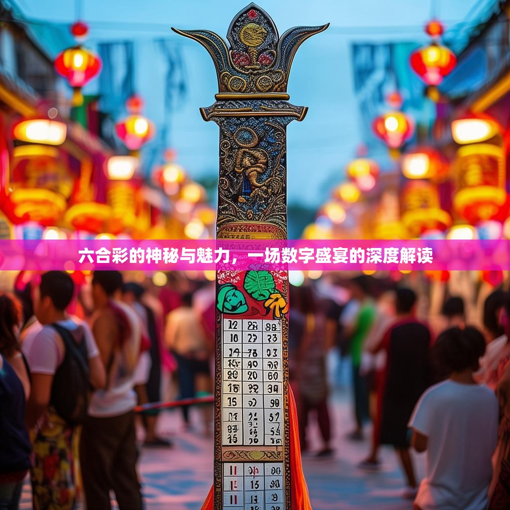 六合彩的神秘与魅力，一场数字盛宴的深度解读