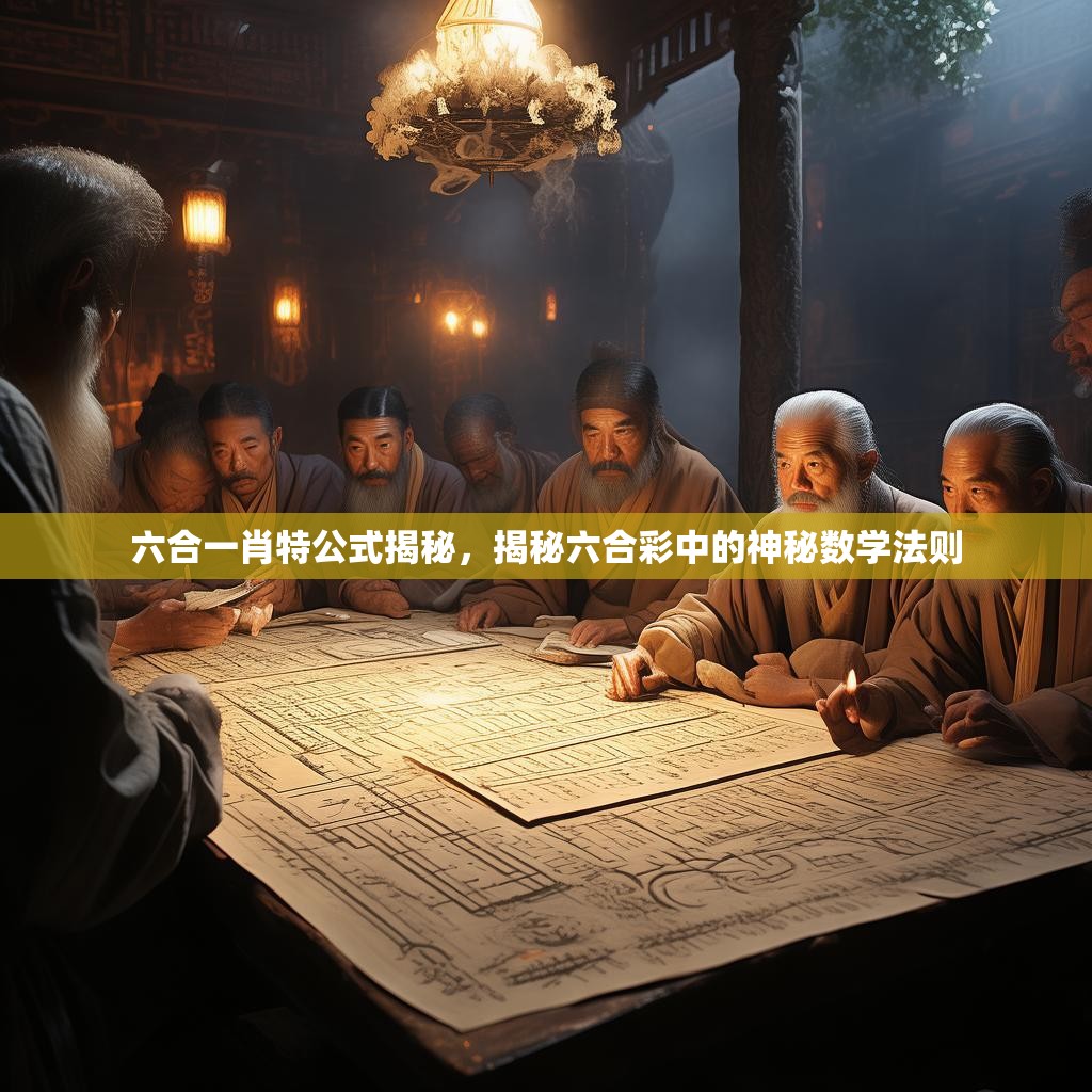 六合一肖特公式揭秘，揭秘六合彩中的神秘数学法则