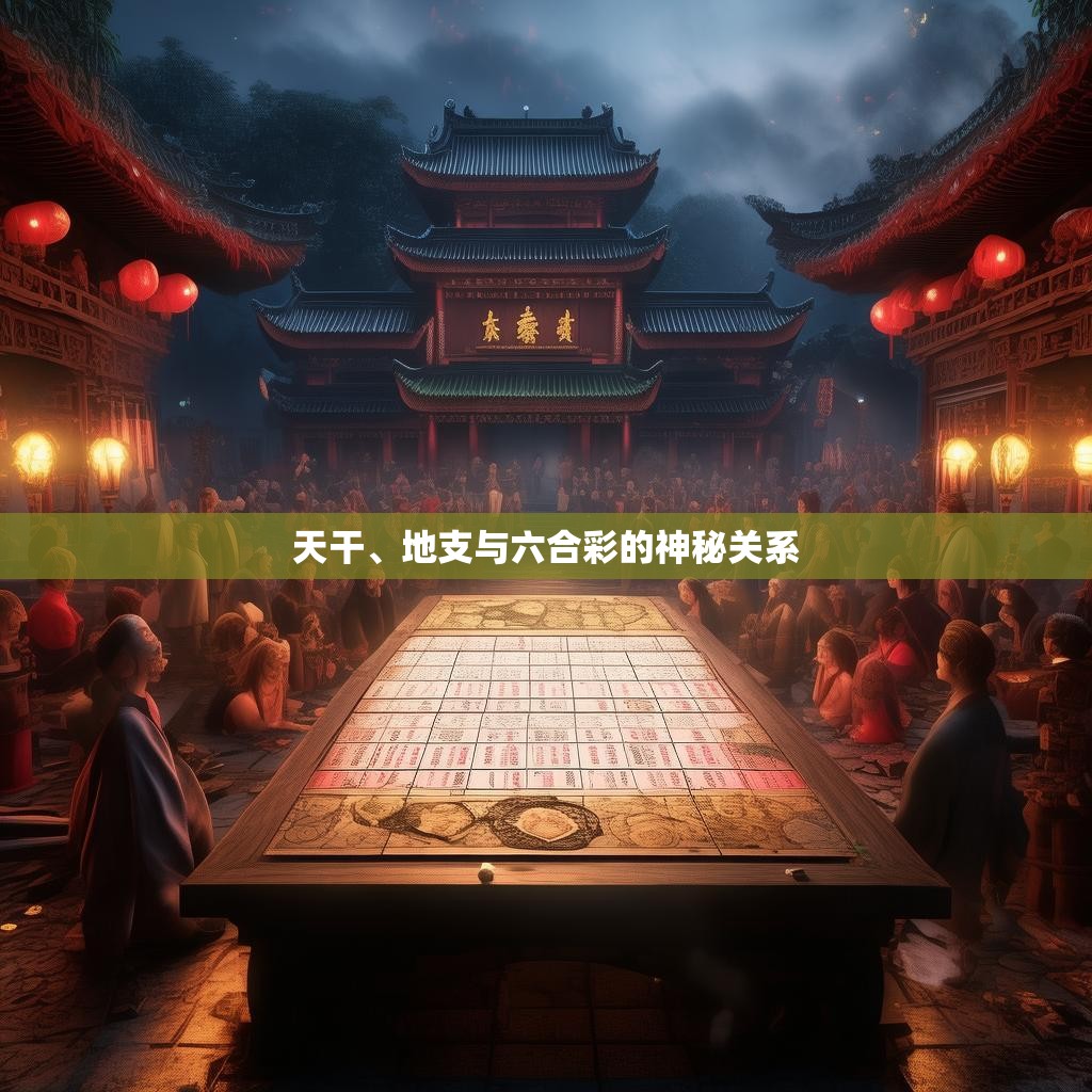 天干、地支与六合彩的神秘关系
