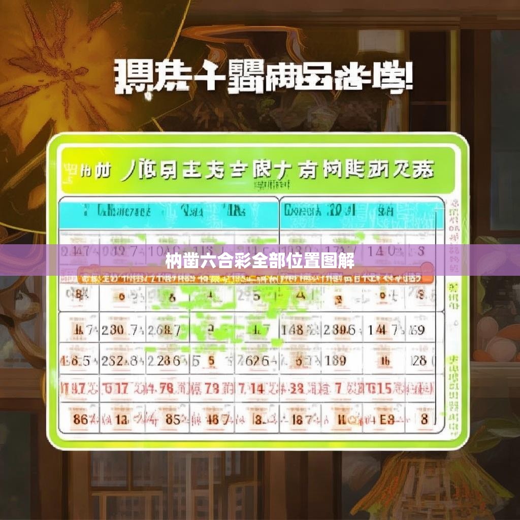 先锋策略，理解枘凿六合彩与全部位置图解的重要性