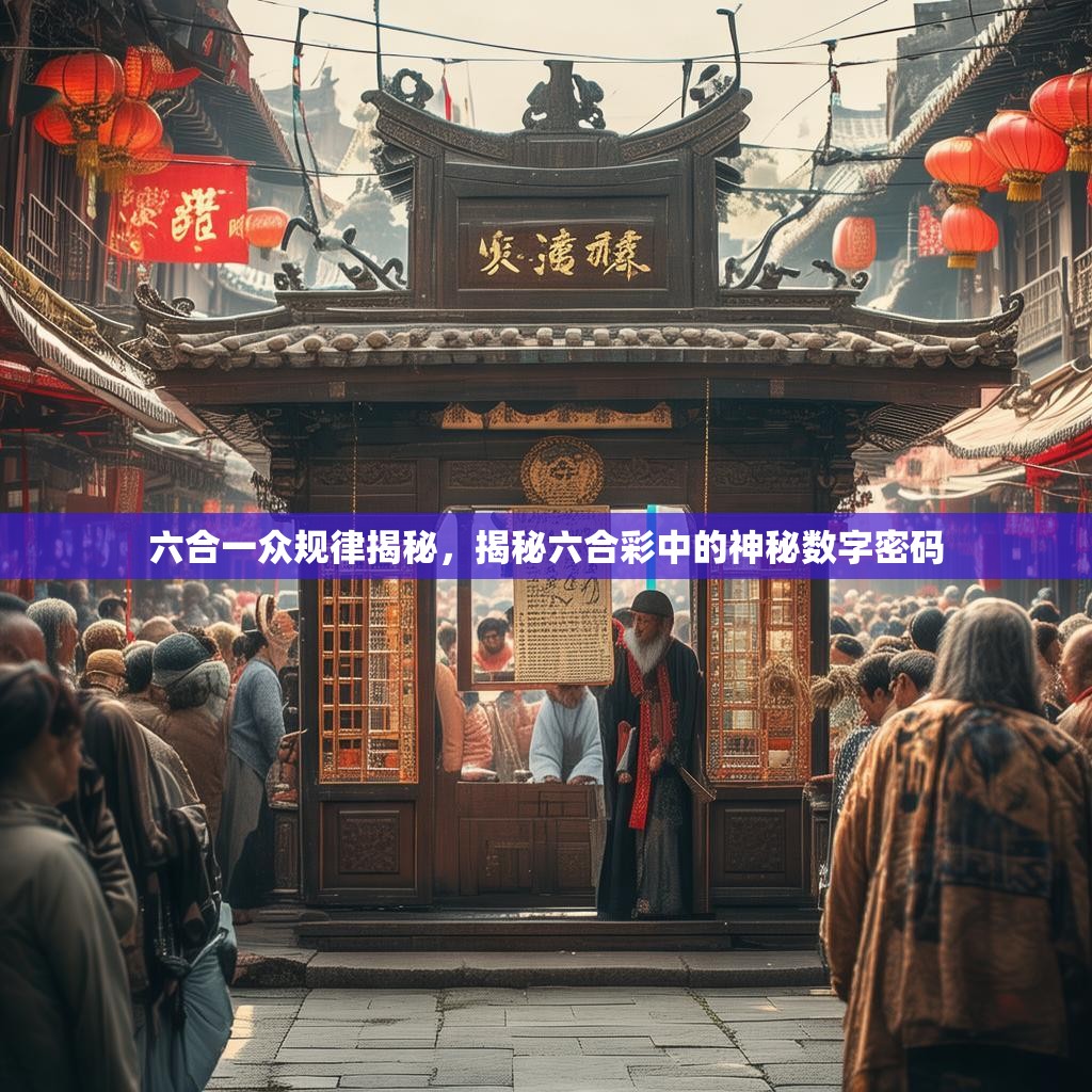 六合一众规律揭秘，揭秘六合彩中的神秘数字密码