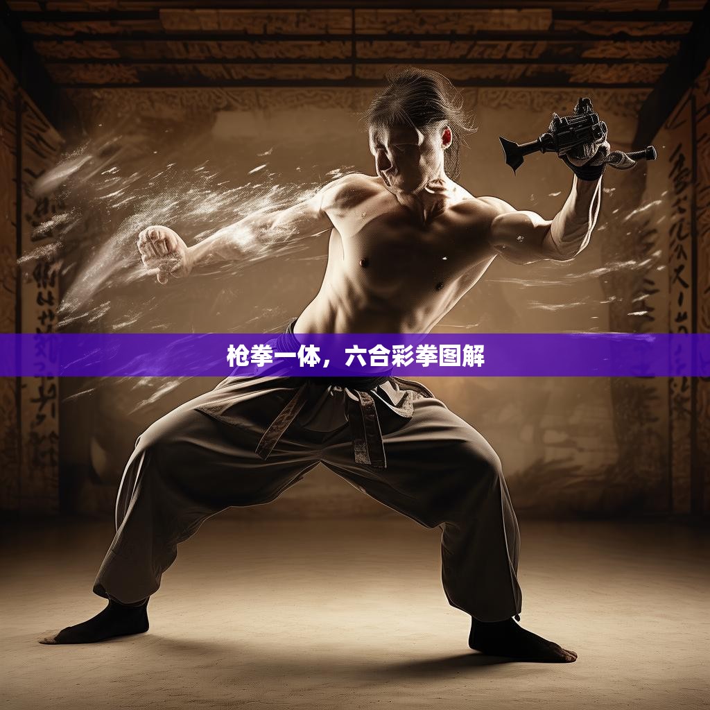 枪拳一体，六合彩拳图解