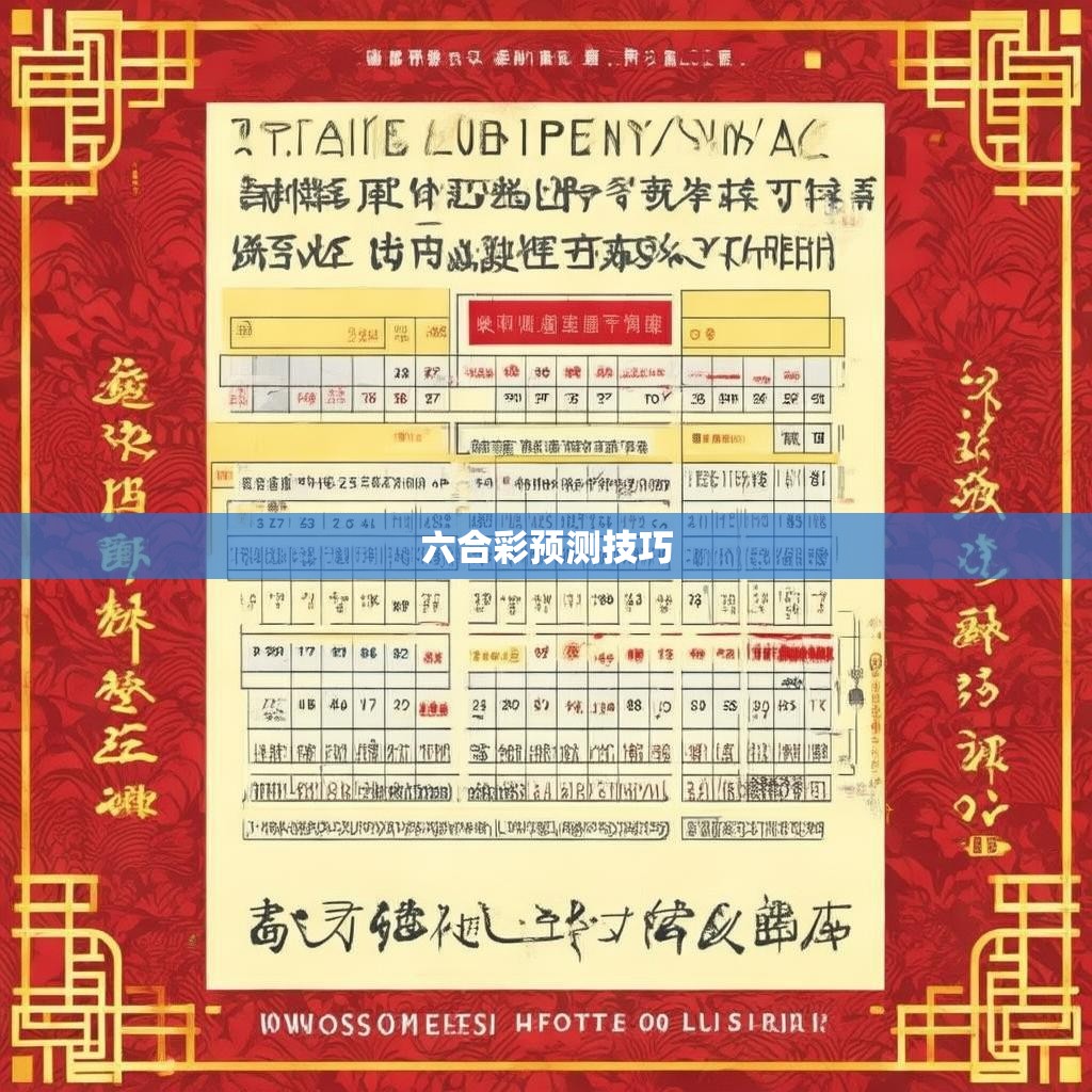 六合彩规律特色手抄报制作指南