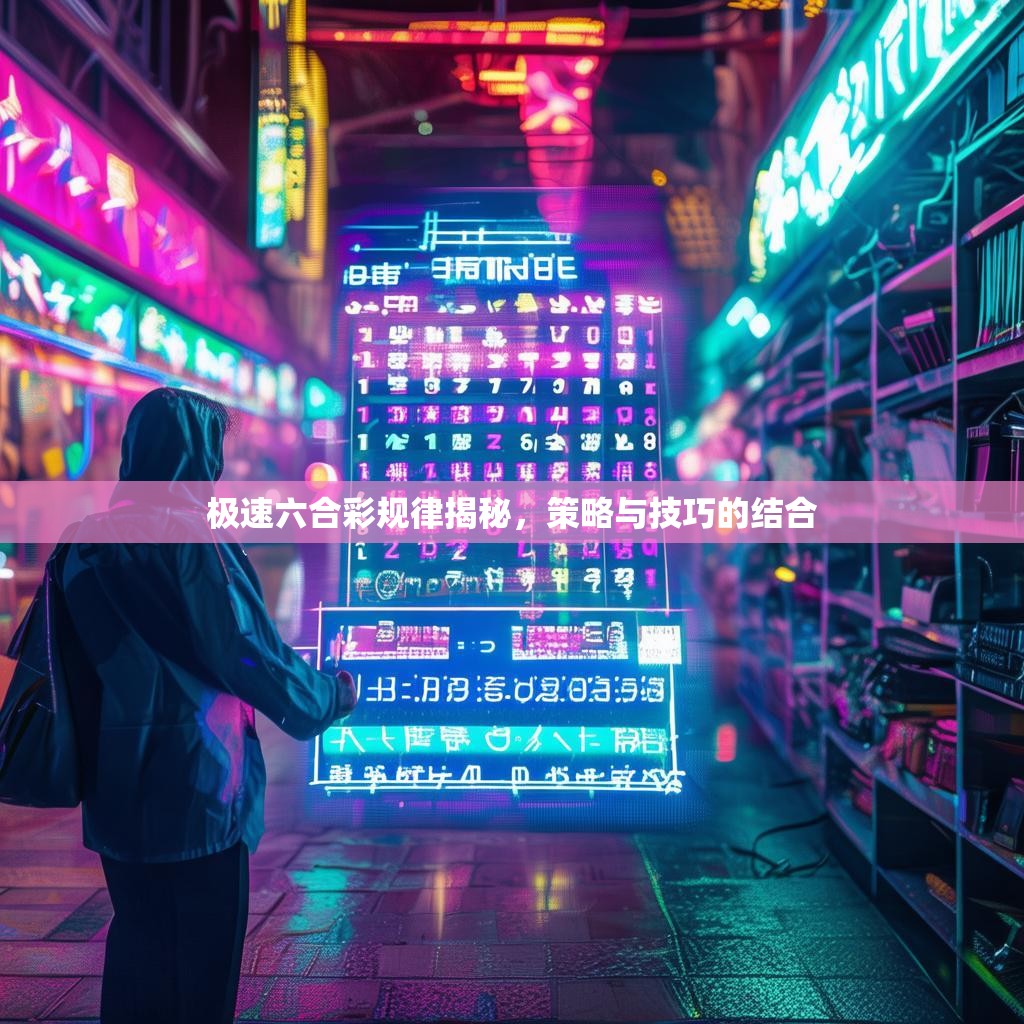 极速六合彩规律揭秘，策略与技巧的结合