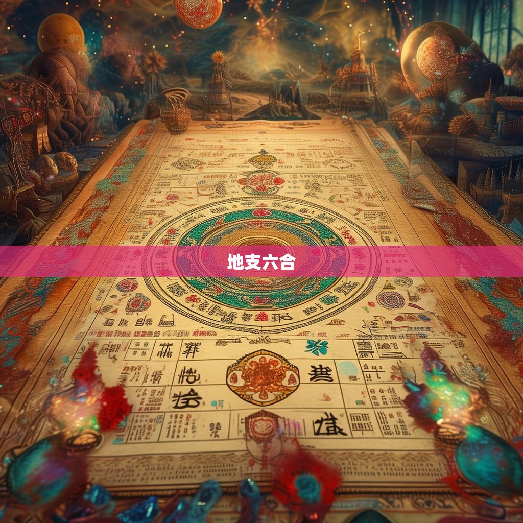 奇门遁甲地支六合彩图解