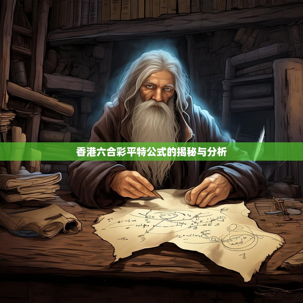 香港六合彩平特公式的揭秘与分析